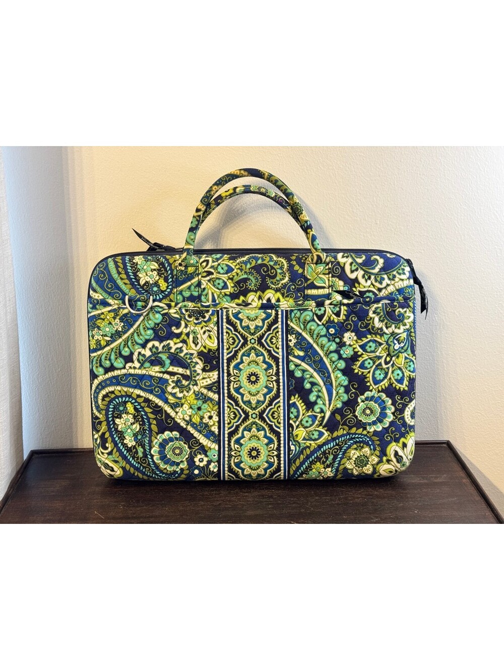 Vera Bradley Rhythm & Blues Hardside Laptop Case
